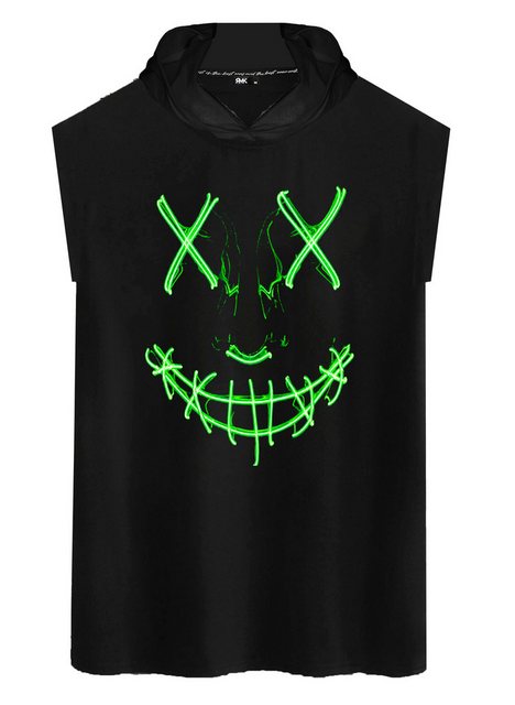 RMK Tanktop Herren Tanktop Muskelshirt Gym Ärmellos Shirt Smiley Smile aus günstig online kaufen