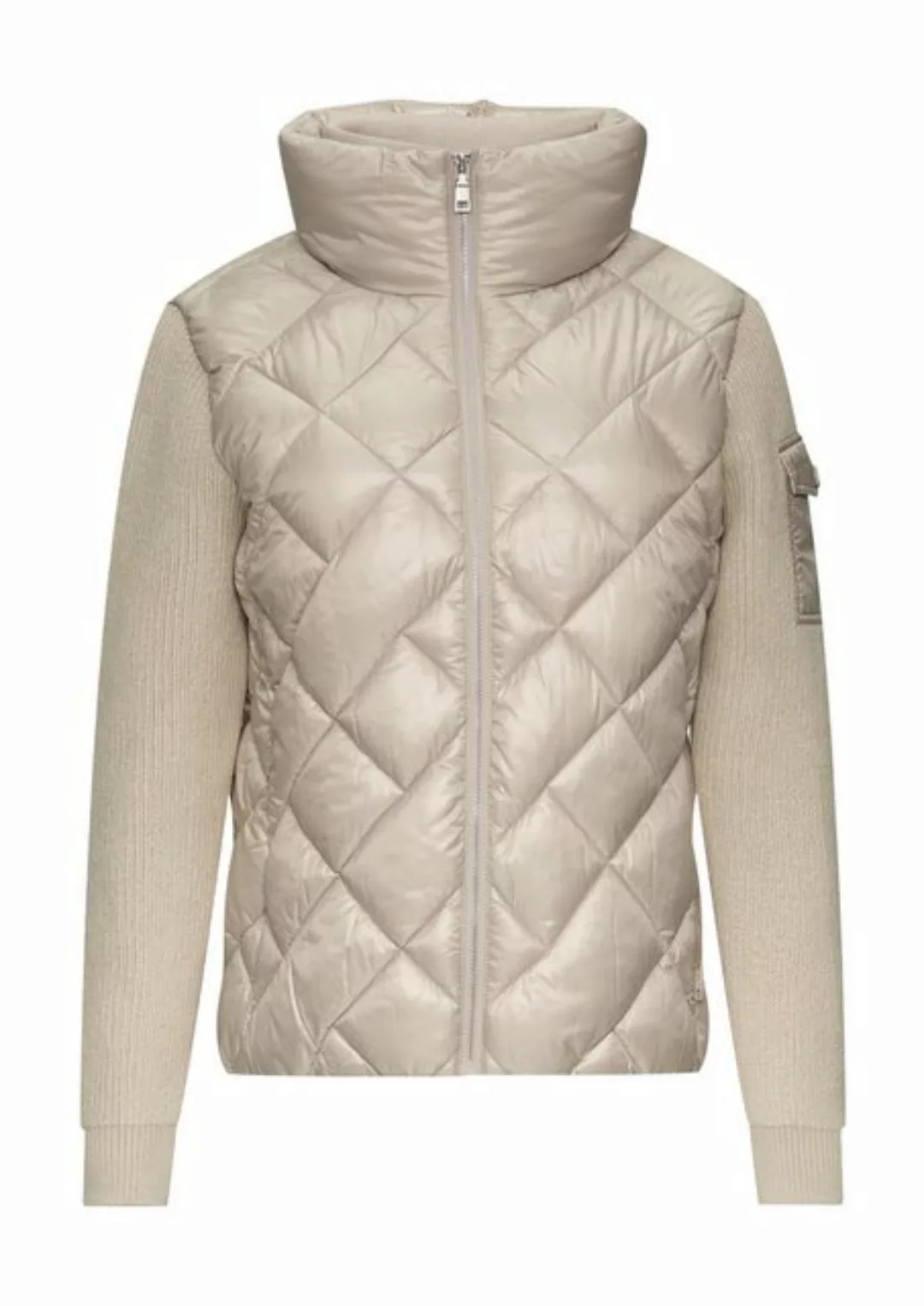 s.Oliver Funktionsjacke Leichte Steppjacke mit gestrickten Ärmeln günstig online kaufen