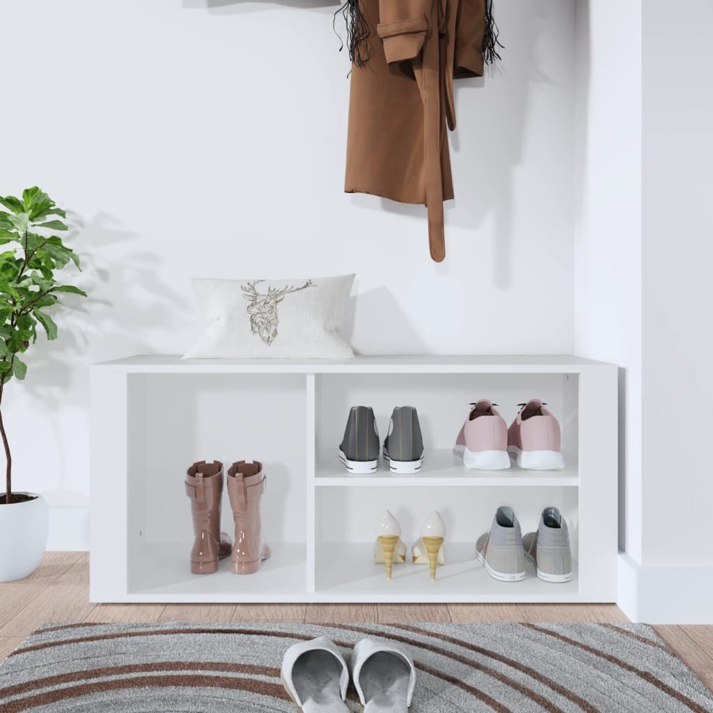 vidaXL Schuhregal Schuhregal Weiß 100x35x45 cm günstig online kaufen