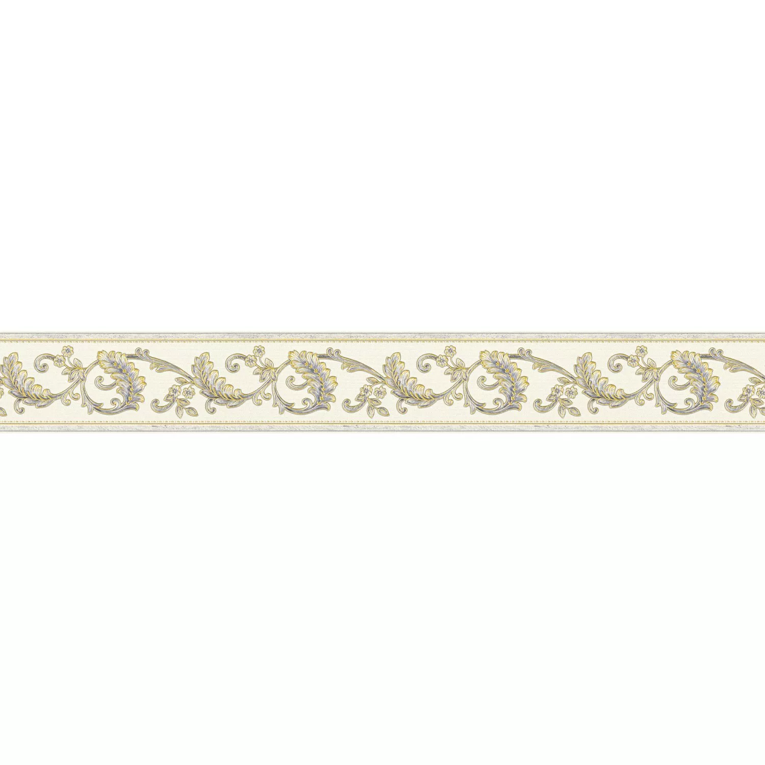 A.S. Création Borte selbstklebend Barock 5 m x 8 cm Gold-Silber günstig online kaufen