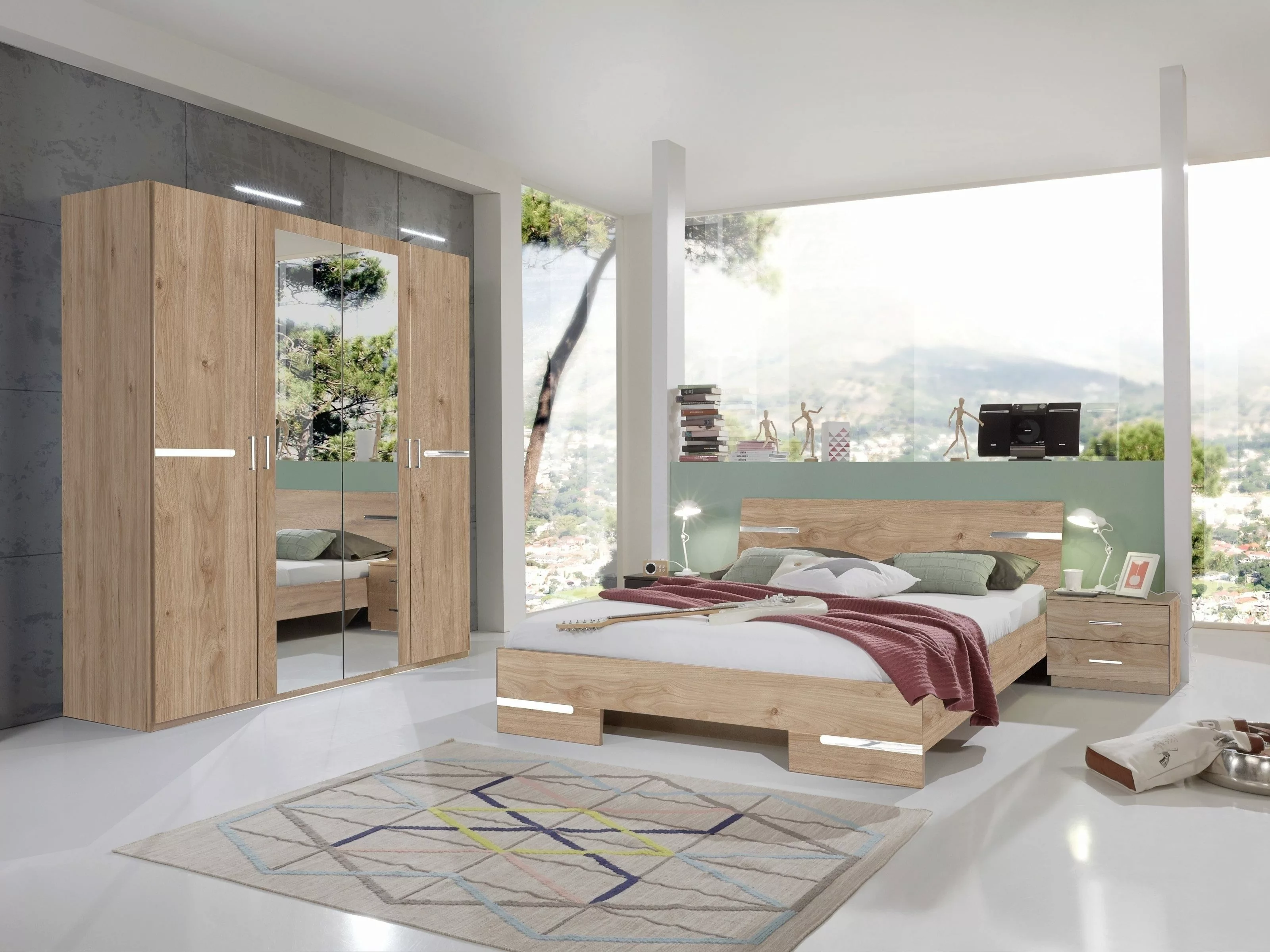 Wimex Schlafzimmer-Set in ARTISAN EICHE NACHBILDUNG günstig online kaufen