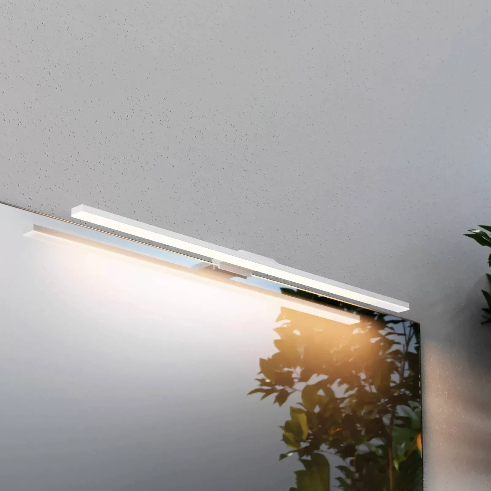 LED-Bad-Wandlampe Modena, IP44, weiß, 4.000 K, Breite 60 cm günstig online kaufen