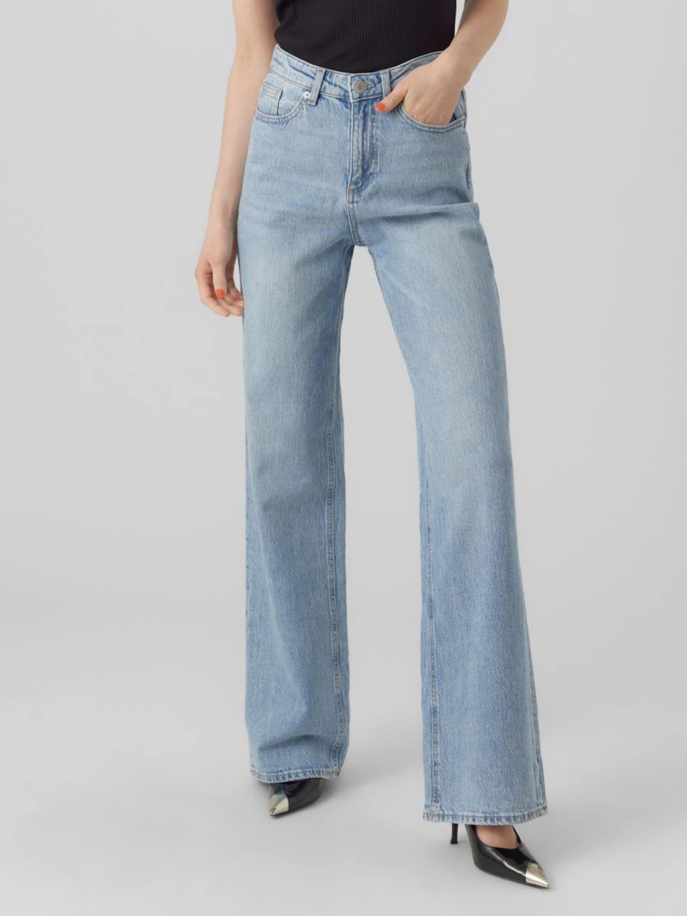 Vero Moda Straight-Jeans "VMTESSA HR STRAIGHT JEANS RA339 GA NOOS" günstig online kaufen