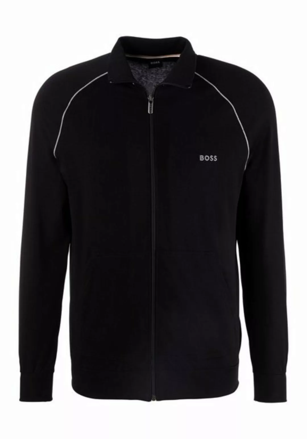 BOSS Sweatjacke Mix&Match Jacket Z mit Kontrastnaht am Ärmel günstig online kaufen