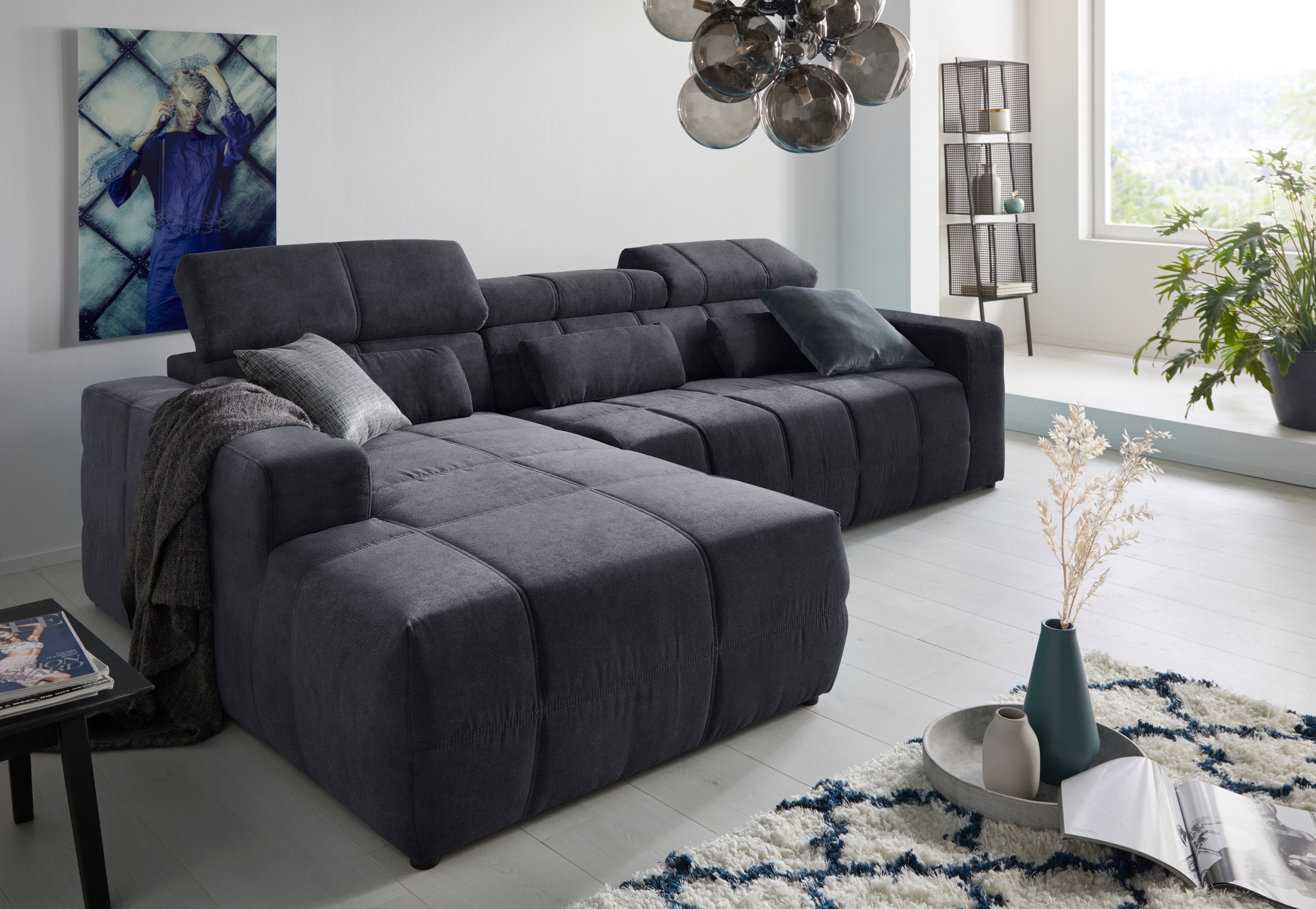 DOMO collection Ecksofa Brandon B/T/H: 289/177/80 günstig online kaufen