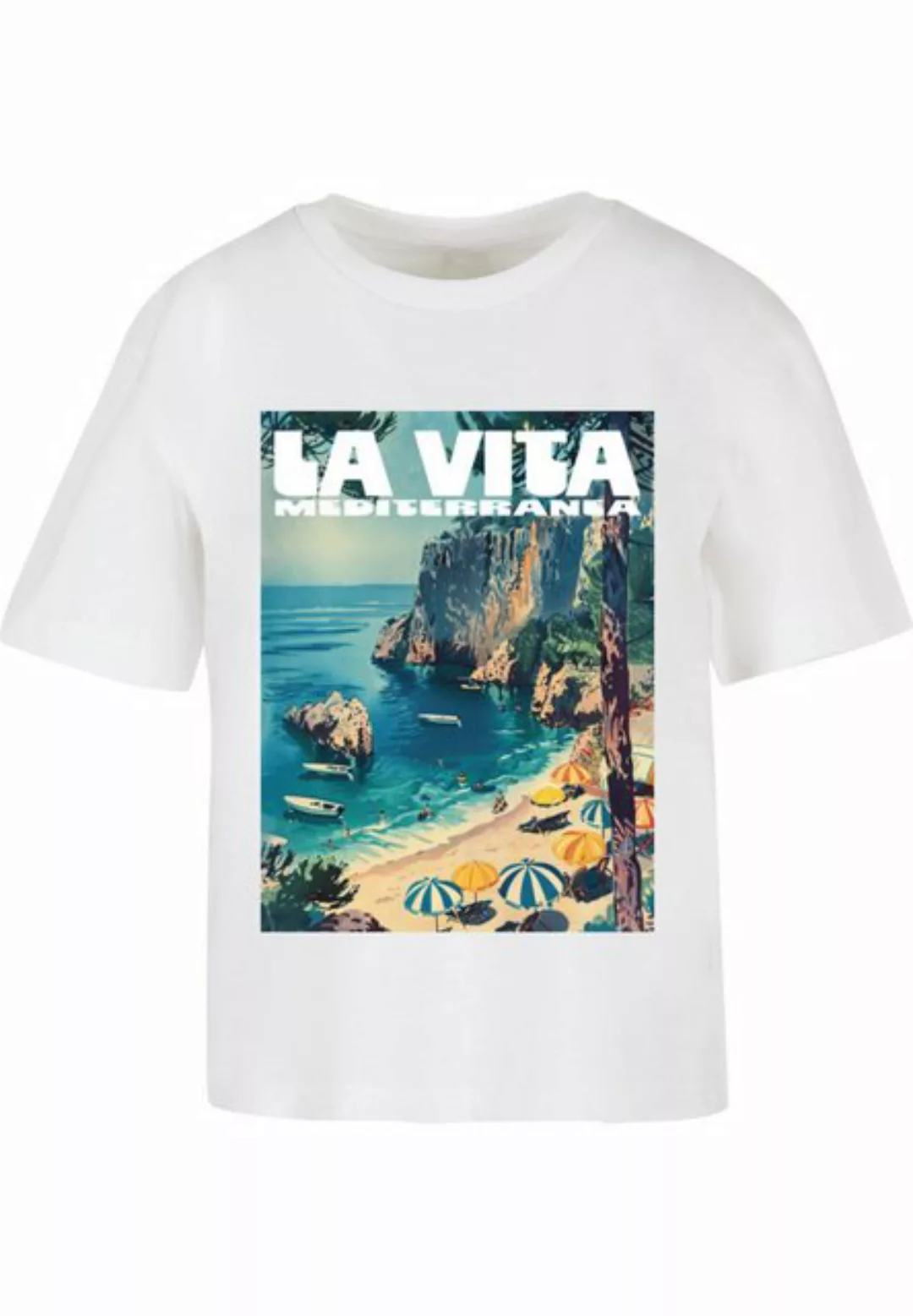 Miss Tee T-Shirt Miss Tee Vita Mediterranea Tee (1-tlg) günstig online kaufen