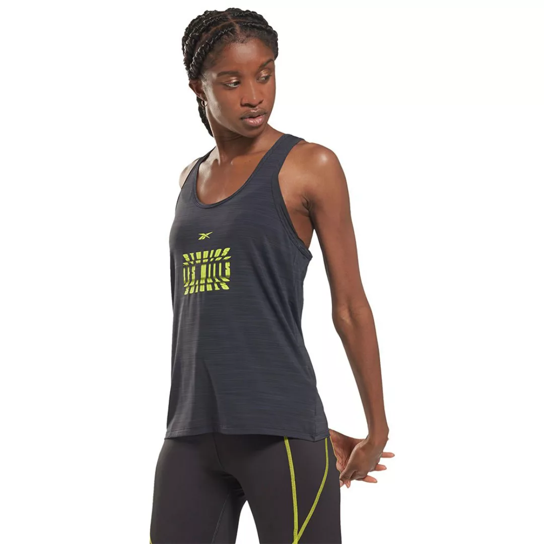 Reebok Les Mills Activchill Athletic Hemd Ärmelloses 2XS Black günstig online kaufen
