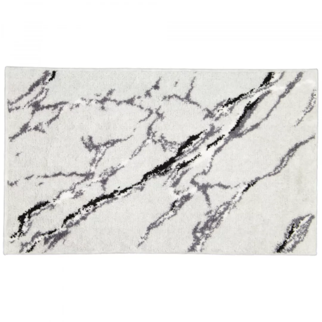 Vossen Badteppiche Marble - Farbe: light grey - 0006 - 60x100 cm günstig online kaufen