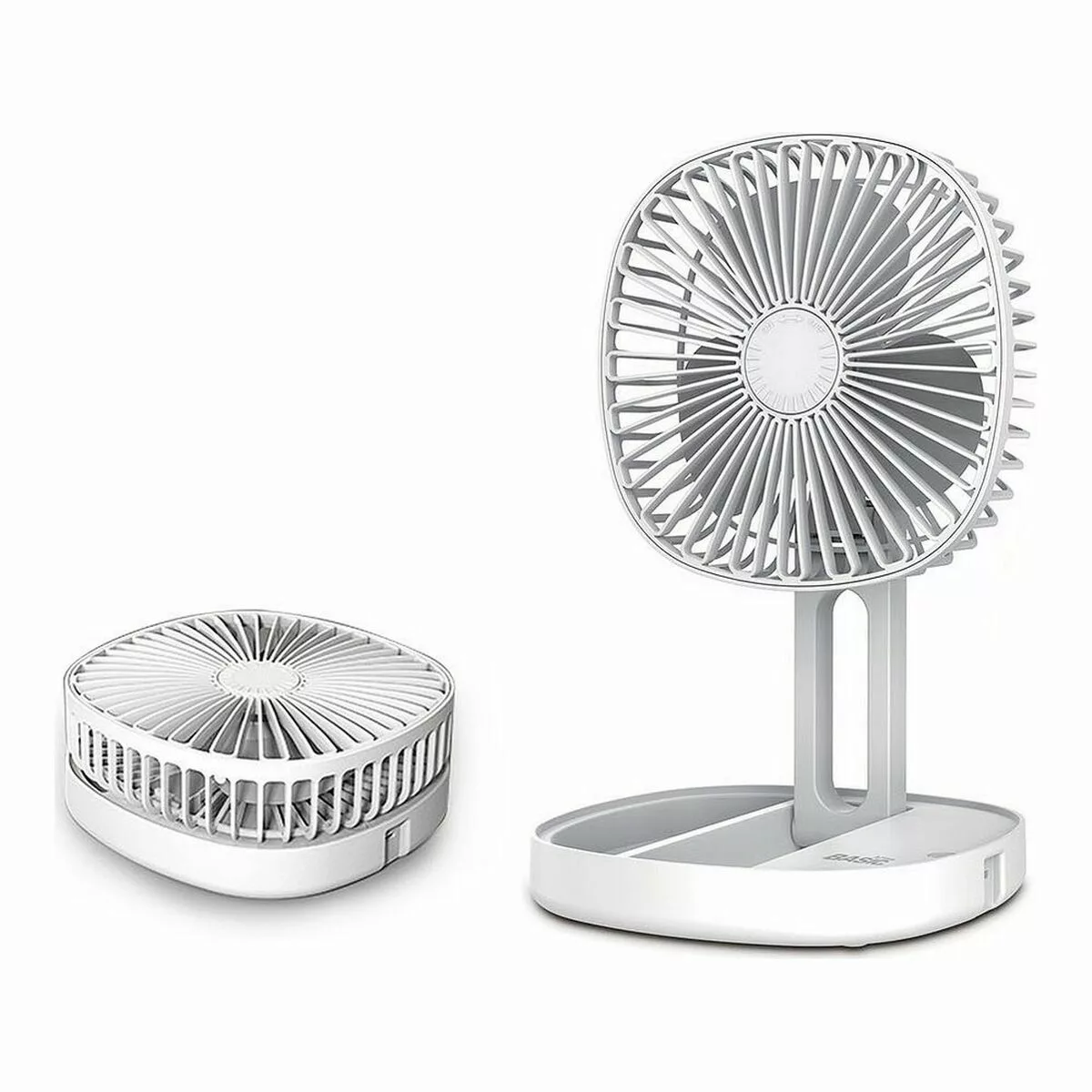 Tischventilator Basic Home Weiß 4,5 W günstig online kaufen