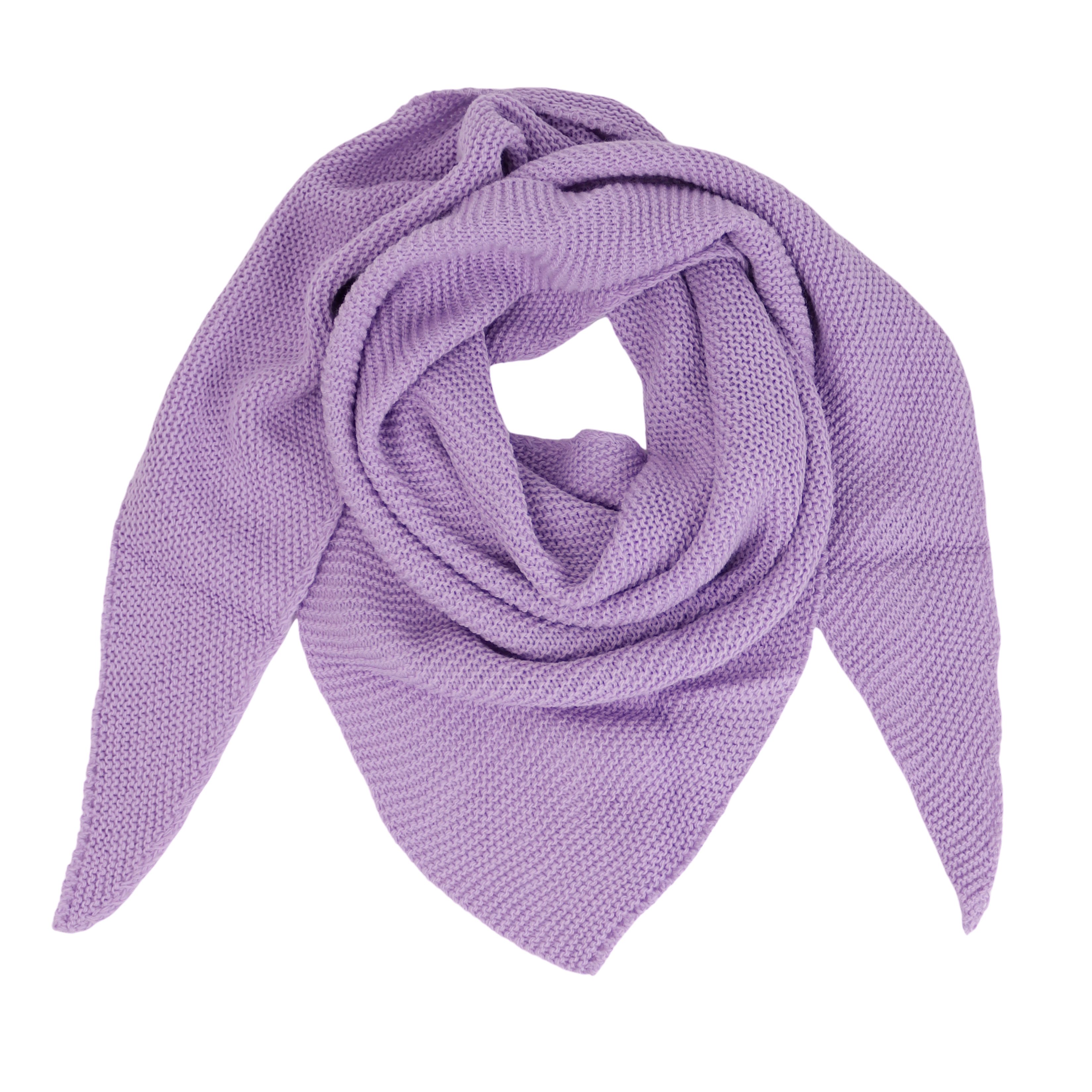 MIRROSI Dreieckstuch Strickschal warmer Dreiecksschal ca.180x72 günstig online kaufen