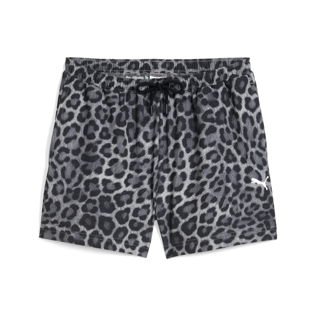 PUMA Shorts "LEO LUXE A-Line 3" Gewebte Shorts mit Allover-Print Damen" günstig online kaufen