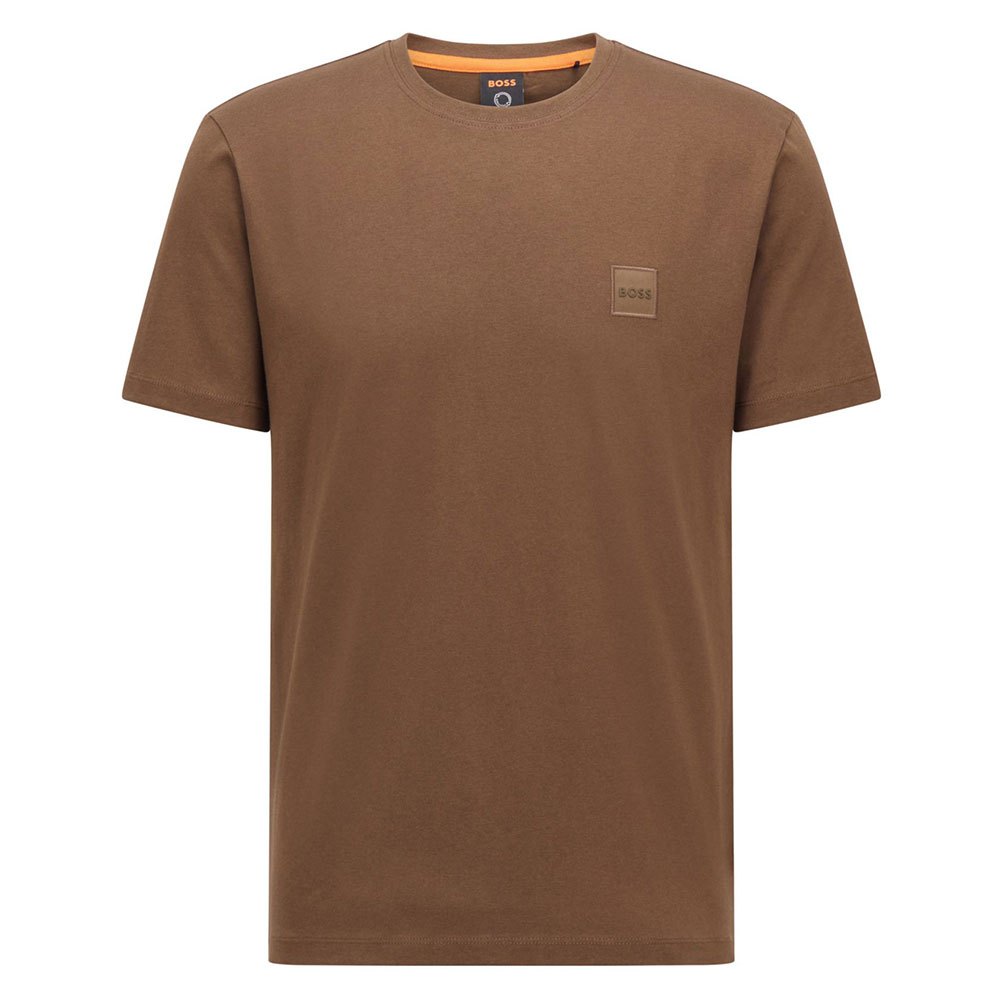 BOSS T-Shirt dunkel-grün passform textil (1-tlg) günstig online kaufen