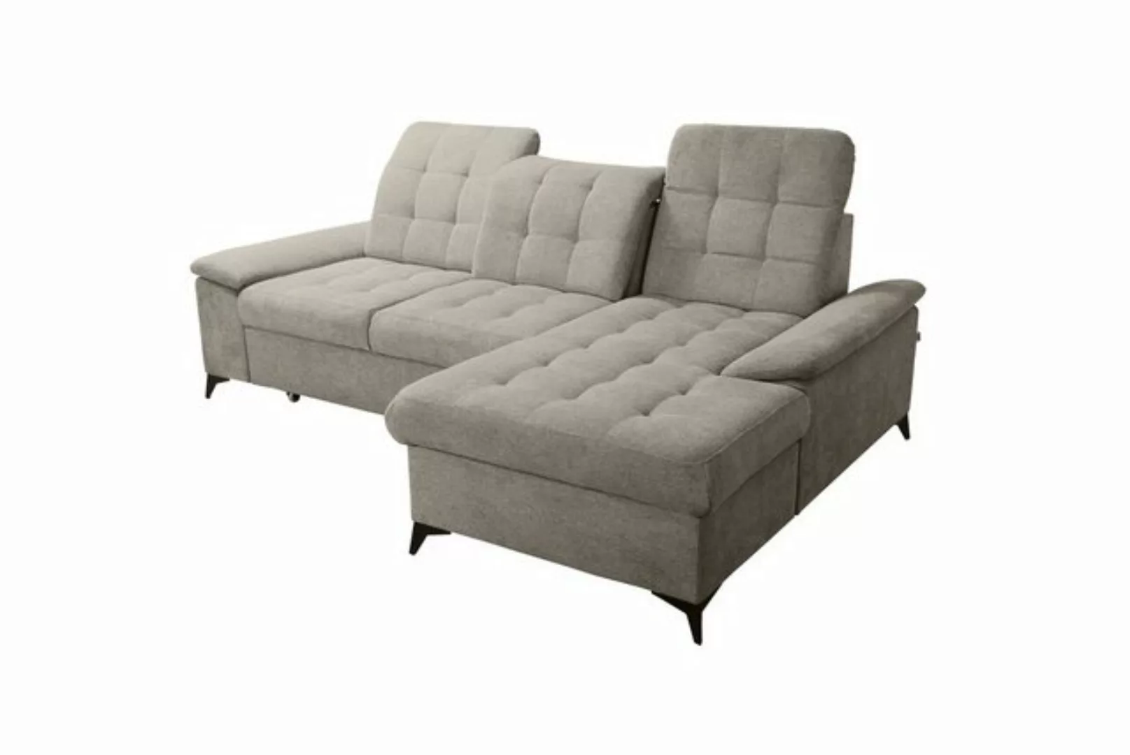 robin Ecksofa L-Form Sofa mit Schlaffunktion & Bettkasten Neo Mini Verstell günstig online kaufen