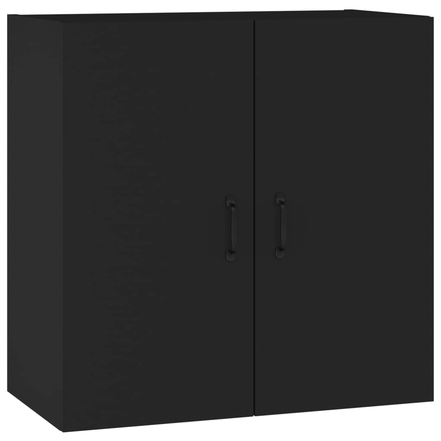 vidaXL Hängeschrank Hängeschrank Wandschrank Schwarz 60x31x60 cm Spanplatte günstig online kaufen