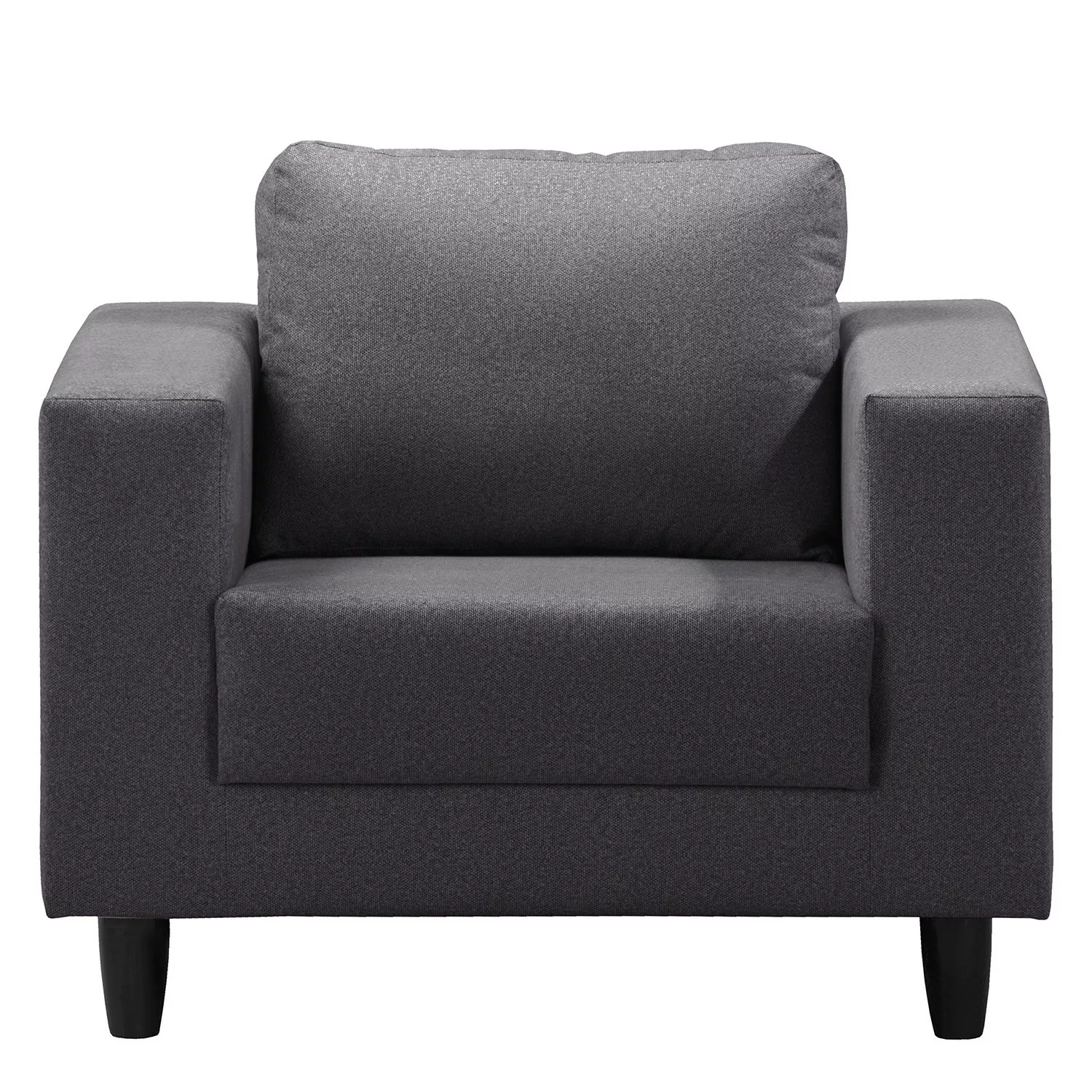 home24 Mørteens Sessel Bexwell II Dunkellila 100% Polyester 90x80x75 cm (Bx günstig online kaufen
