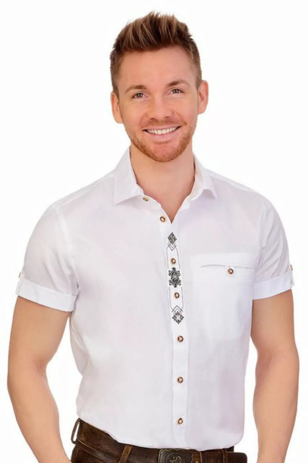 orbis Trachtenhemd Trachtenhemd - NIKO - weiß günstig online kaufen