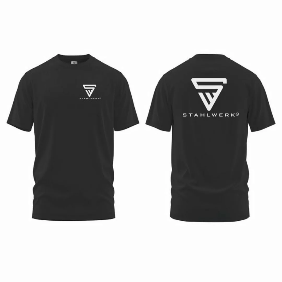STAHLWERK T-Shirt T-Shirt Schwarz Größe L Kurzarm-Hemd (Packung, 1-tlg) mit günstig online kaufen