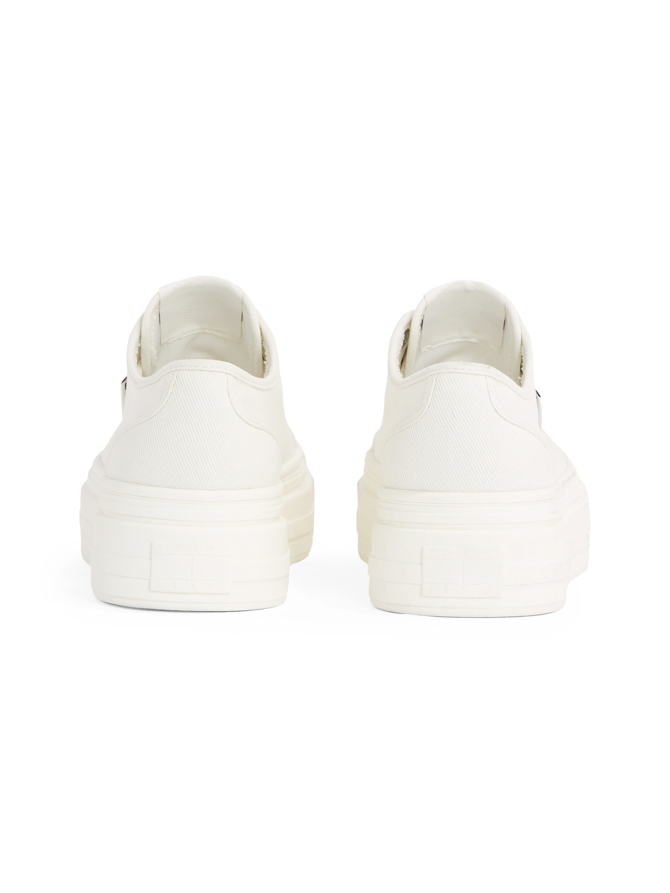 Tommy Jeans Plateausneaker "TJW FOXING FLATFORM LC", Freizeitschuh, Halbsch günstig online kaufen
