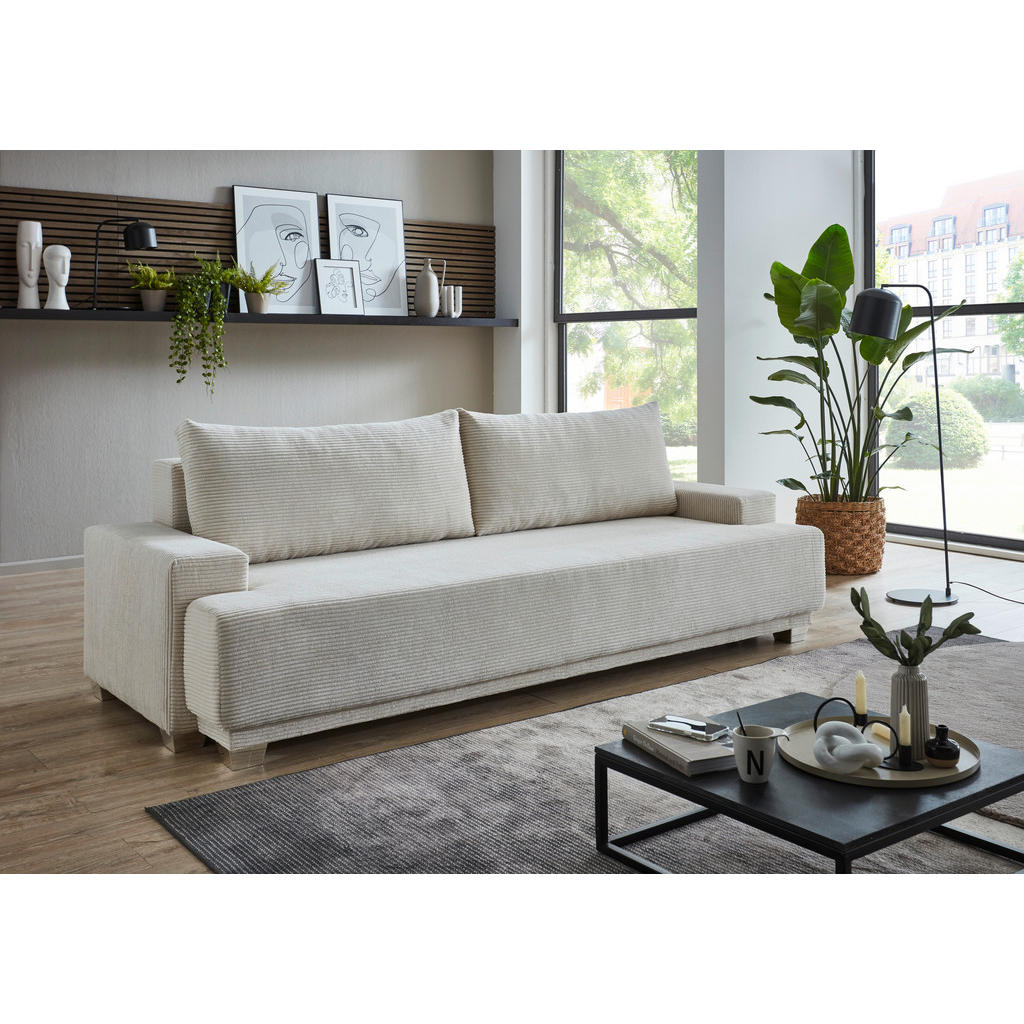 Schlafsofa Bremen natur B/H/T: ca. 240x87x58 cm günstig online kaufen