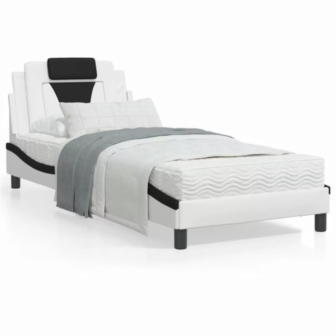 vidaXL Bett Bettgestell mit Kopfteil Grau 80x200 cm Kunstleder günstig online kaufen