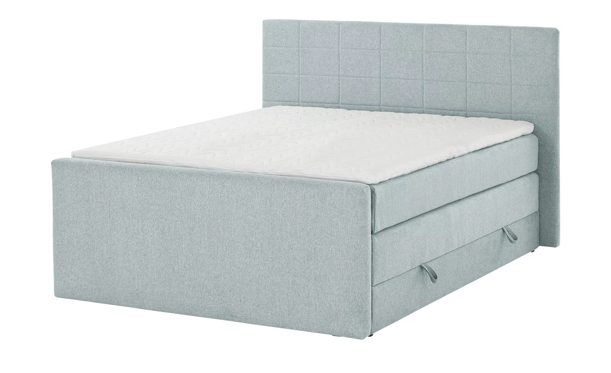 Boxspringbett  Cambridgeshire ¦ grün ¦ Maße (cm): B: 200 H: 120 T: 220 Bett günstig online kaufen