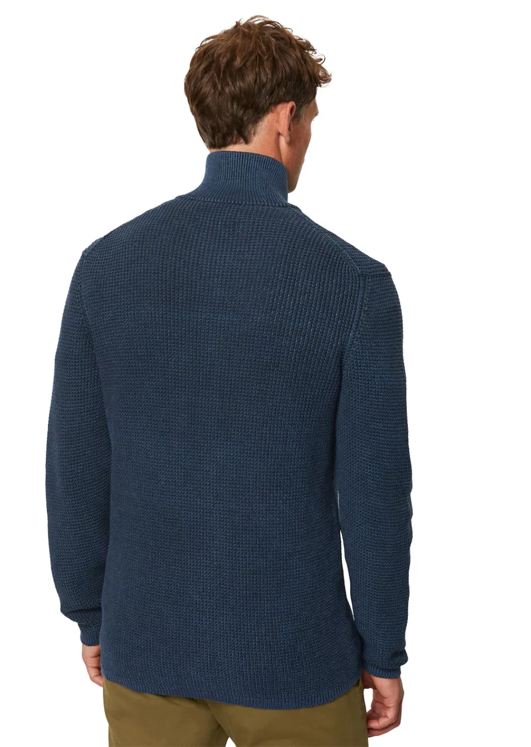 Marc OPolo Cardigan "aus Bio-Baumwolle mit Struktur" günstig online kaufen