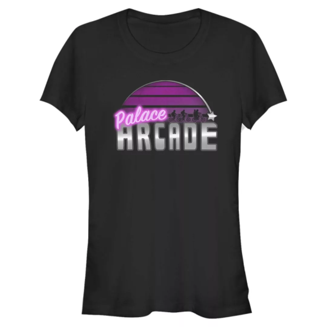 Netflix - Stranger Things - Logo Retro Arcade - Frauen T-Shirt günstig online kaufen