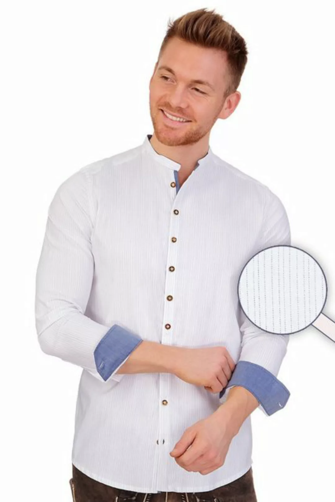 orbis Trachtenhemd Trachtenhemd - OLE - weiß günstig online kaufen