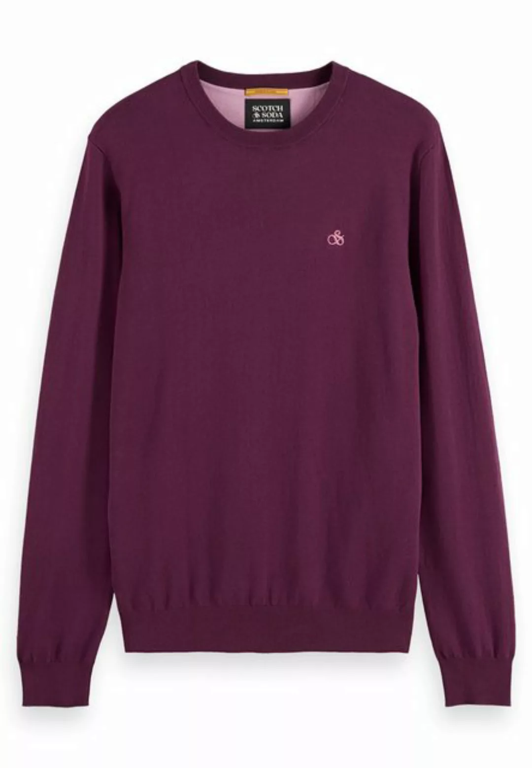 Scotch & Soda Strickpullover Pullover Strickpullover R-Neck (1-tlg) günstig online kaufen