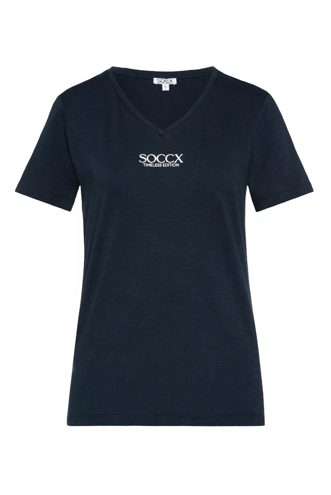 SOCCX V-Shirt, aus Baumwolle günstig online kaufen