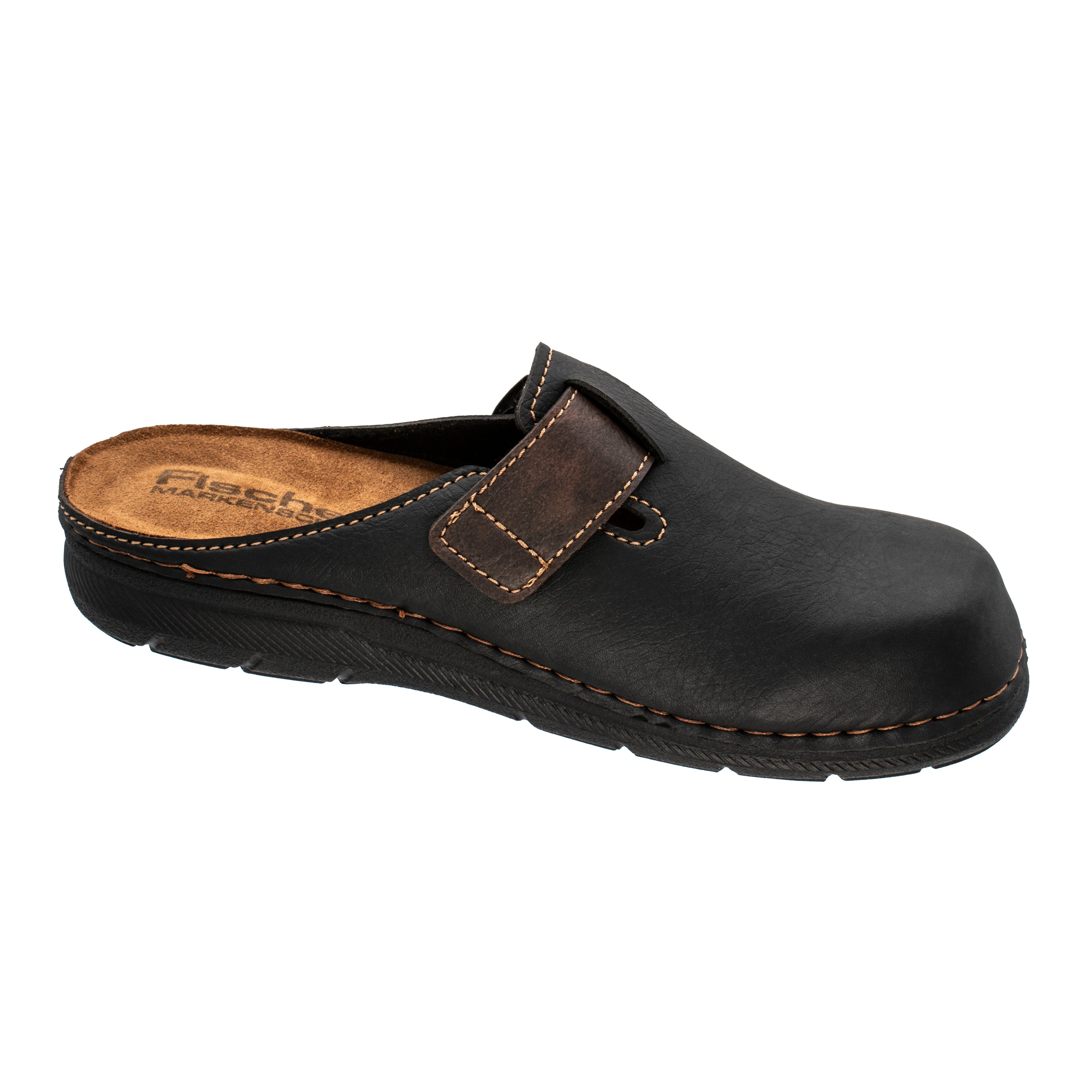 Fischer-Markenschuh Mario Clog aus Nappan (Lederimitat), günstig online kaufen