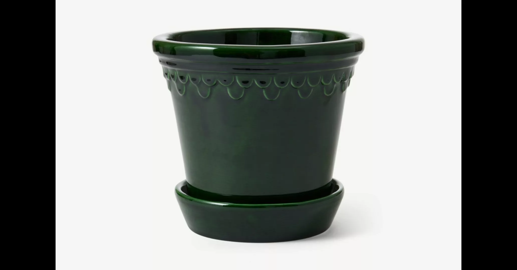 Bergs Potter Uebertopf (16 cm), Smaragdgruen - MADE.com günstig online kaufen