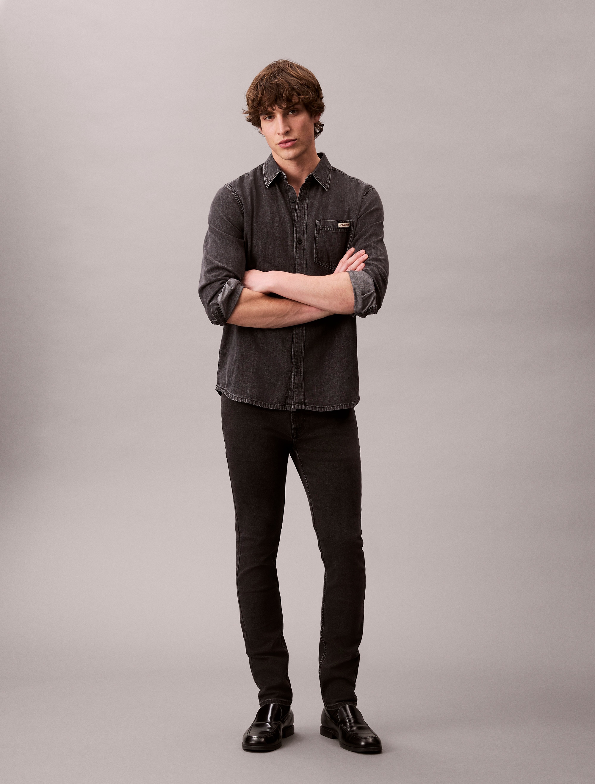 Calvin Klein Jeans Skinny-fit-Jeans "SKINNY JEAN REGEN", Mit Gürtelschlaufe günstig online kaufen
