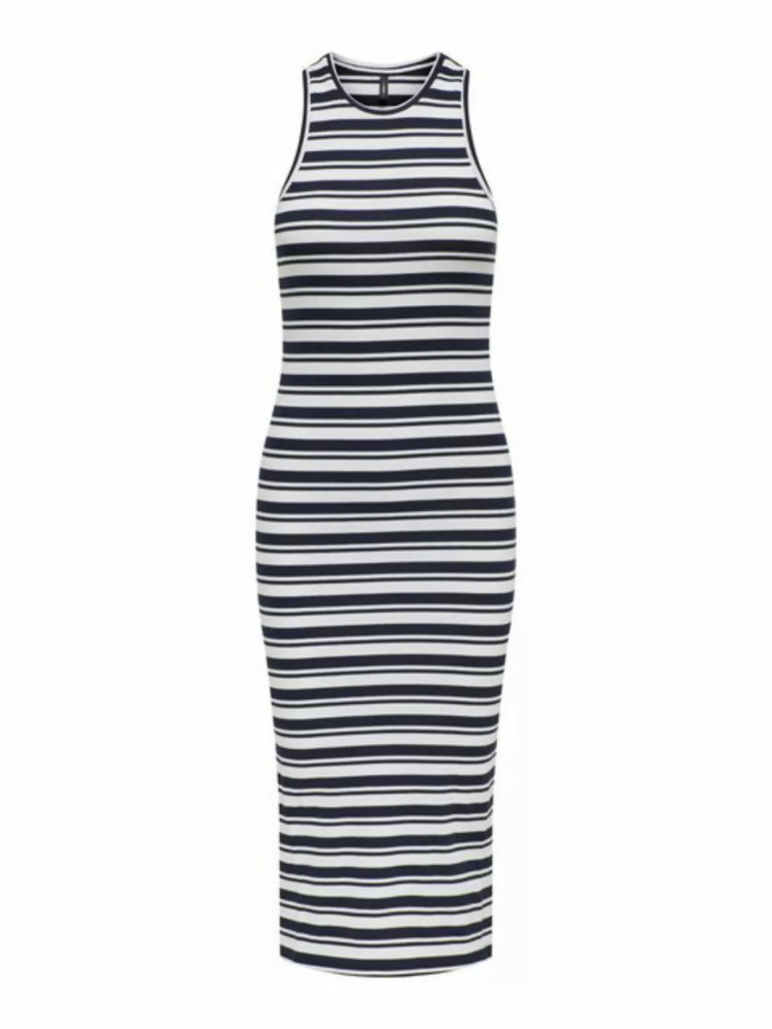 ONLY Shirtkleid Figurbetontes Kleid Geripptes Midi Dress Ärmellos (lang) 75 günstig online kaufen
