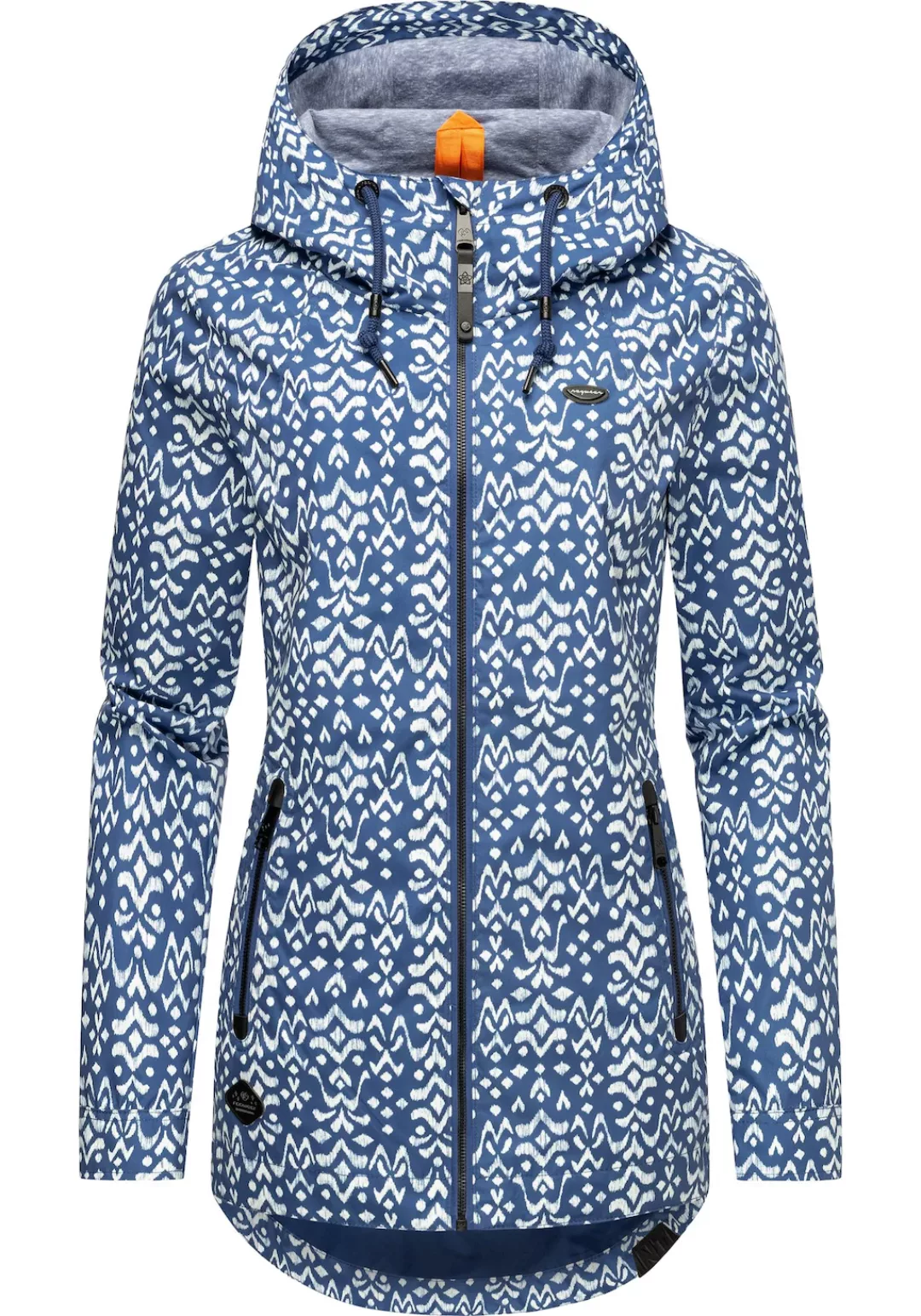 Ragwear Outdoorjacke "Zuzka Ikat", mit Kapuze, stylische Übergangsjacke mit günstig online kaufen