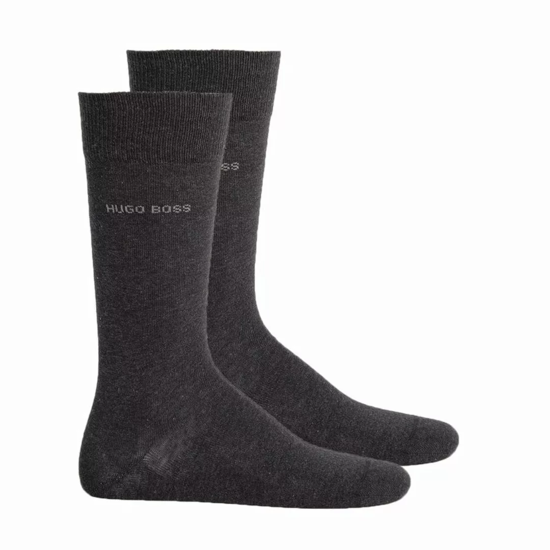 Boss Rs Uni Socken 2 Paare EU 43-46 Charcoal günstig online kaufen