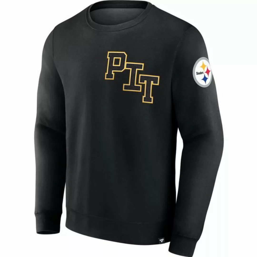 Fanatics Rundhalspullover Pittsburgh Steelers Varsity Letter NFL Pollover günstig online kaufen