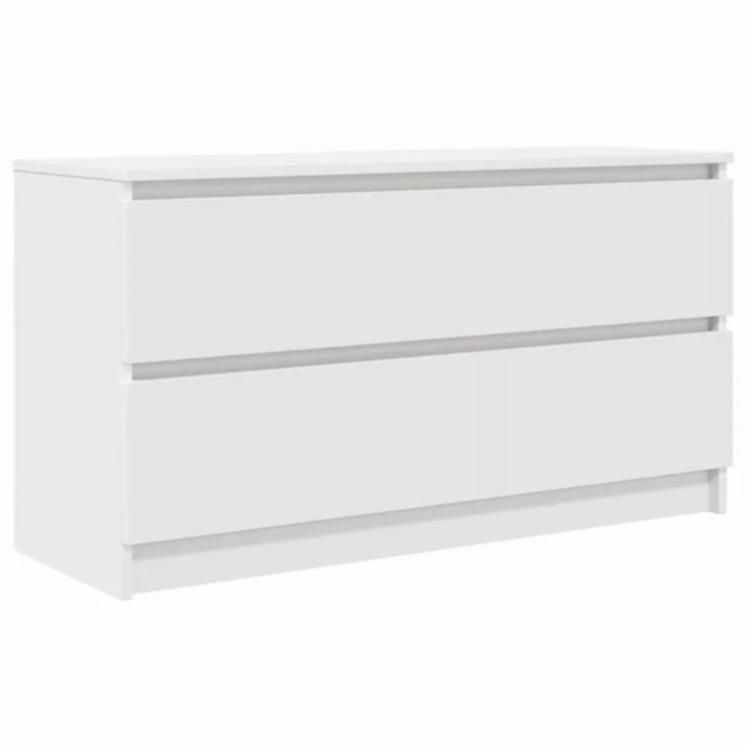 vidaXL TV-Schrank TV-Schrank Weiß 100x35x54 cm Holzwerkstoff (1-St) günstig online kaufen