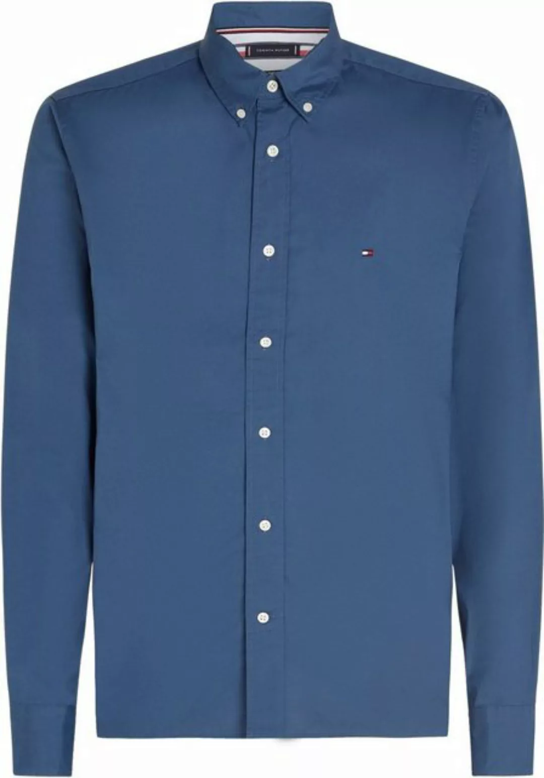 Tommy Hilfiger Langarmhemd FLEX POPLIN RF SHIRT mit Tommy Hilfiger Labelsch günstig online kaufen