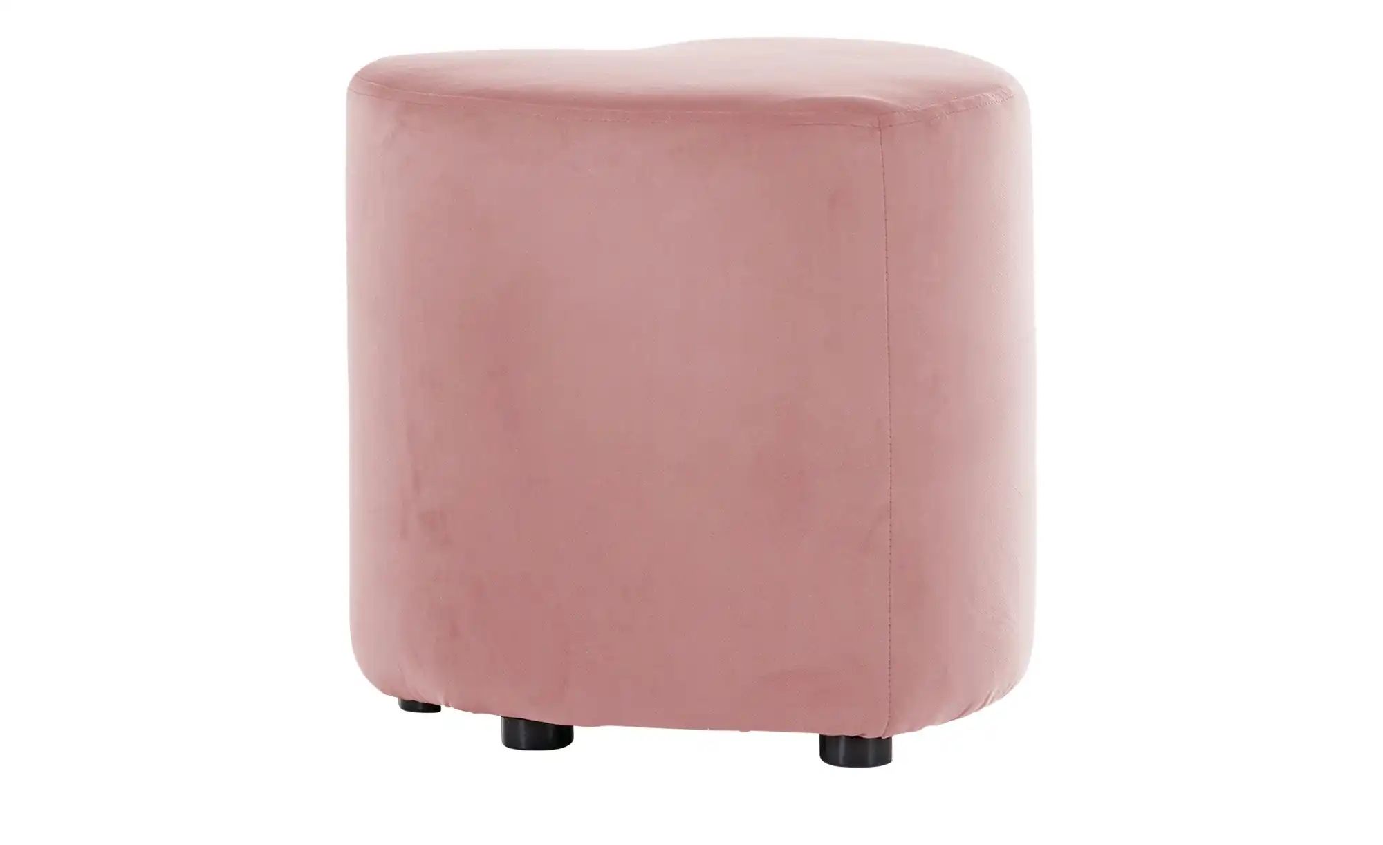 Hocker  Love ¦ rosa/pink ¦ Maße (cm): B: 45 H: 47 T: 47 Polstermöbel > Hock günstig online kaufen