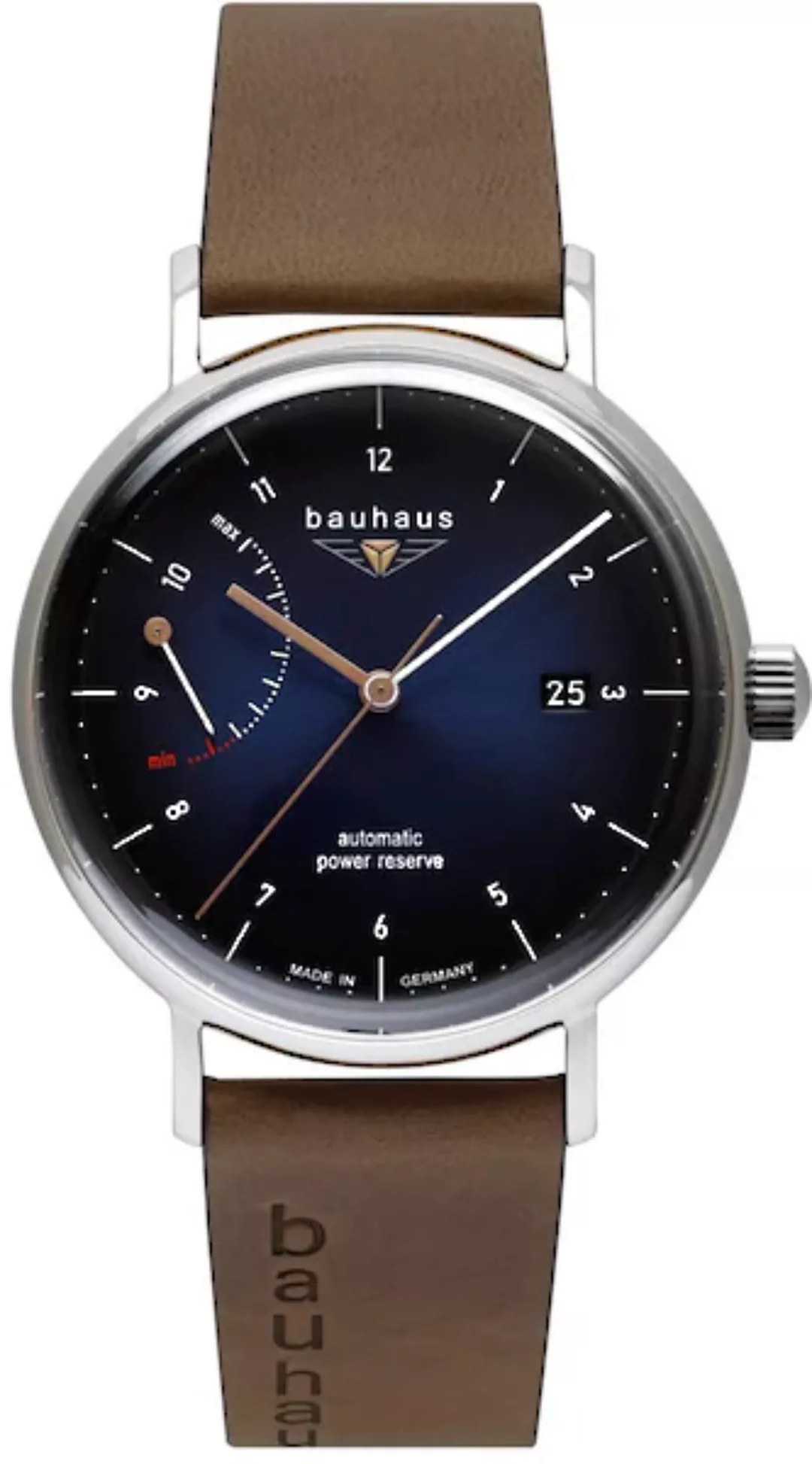 bauhaus Automatikuhr »Bauhaus Edition, Power Reserve, 2160-3«, Armbanduhr, günstig online kaufen