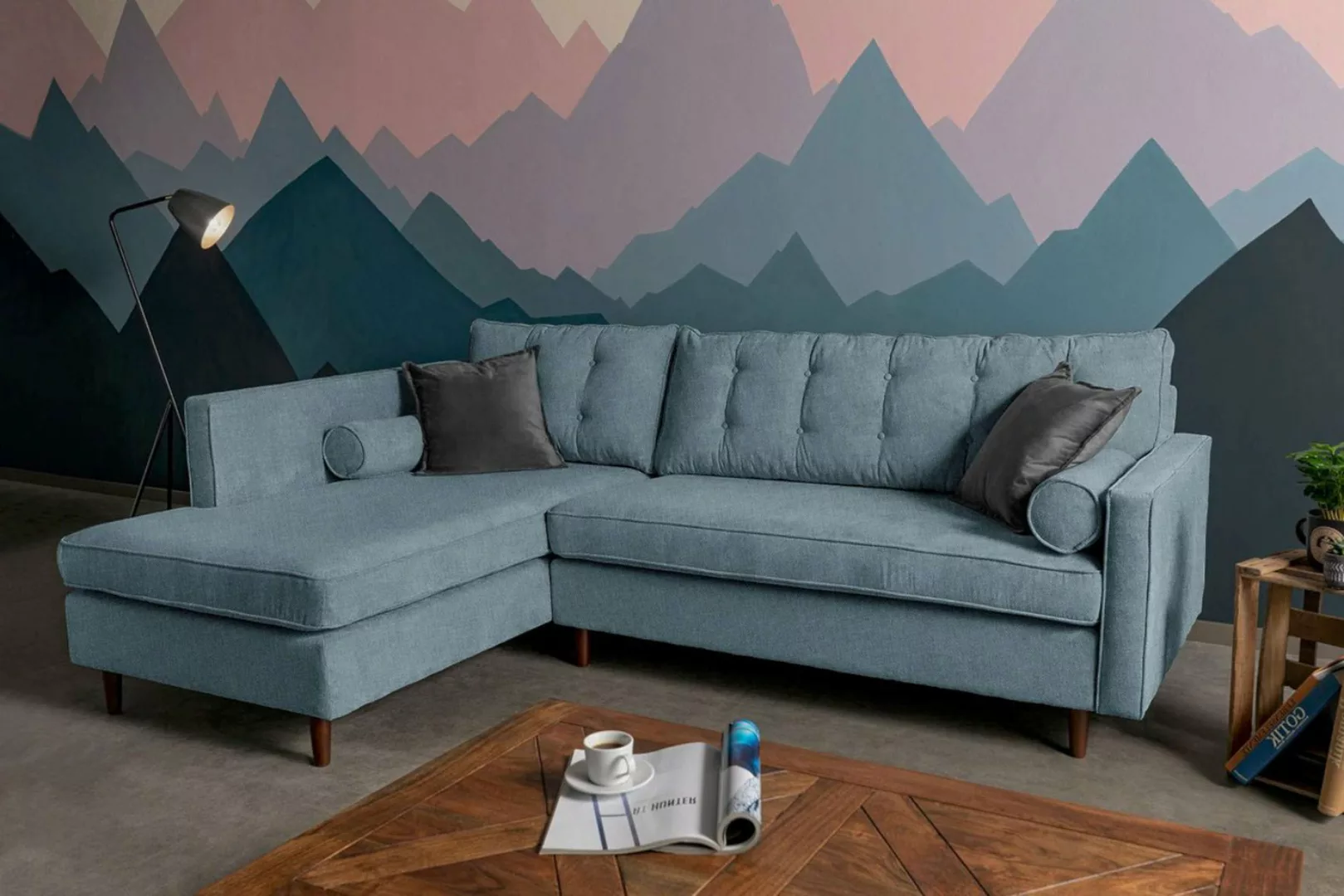 99rooms Ecksofa Nelvan, L-Form, Eckcouch, Design günstig online kaufen