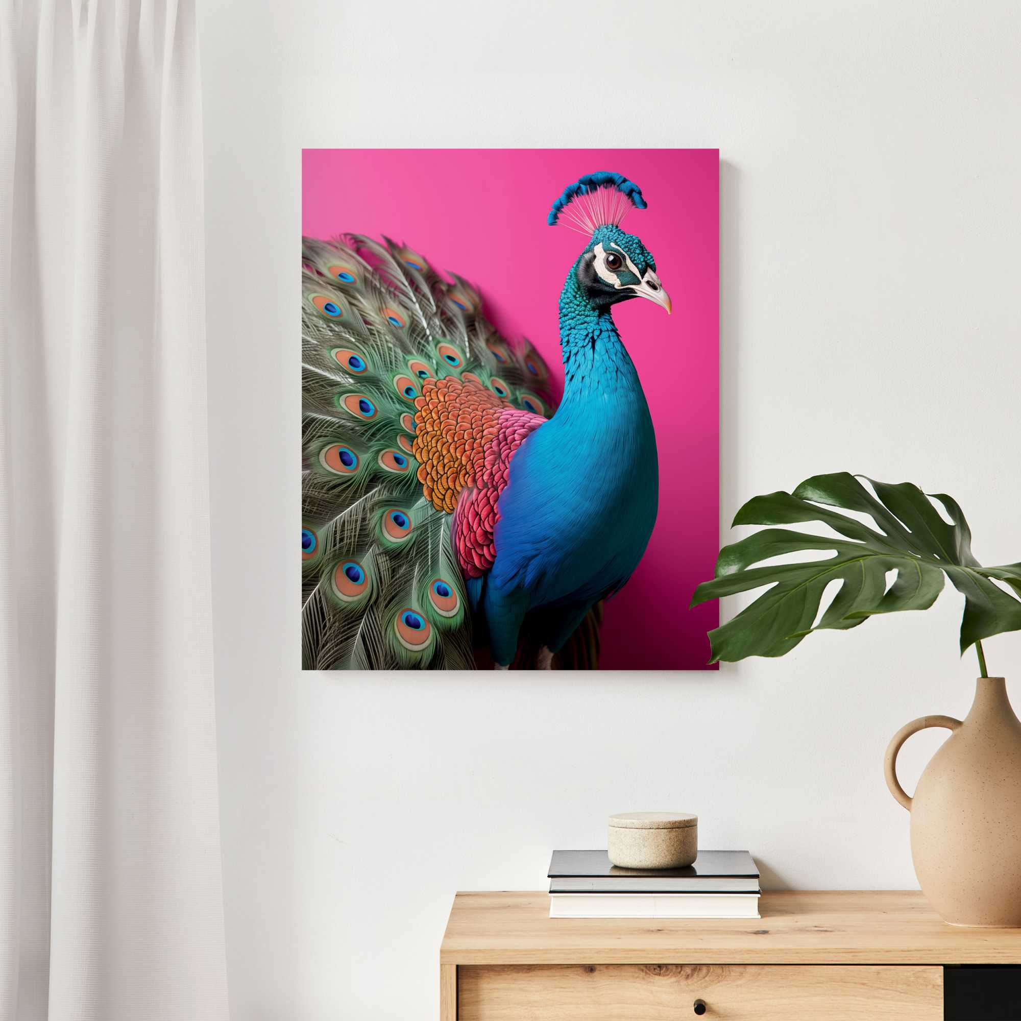 Reinders Deco-Panel "Pink Peacock" günstig online kaufen