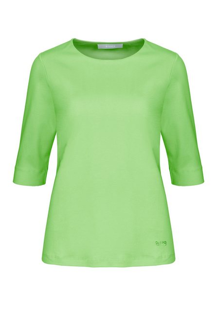 bianca Rundhalsshirt DINI aus softer Jersey-Qualität in Trendfarbe günstig online kaufen