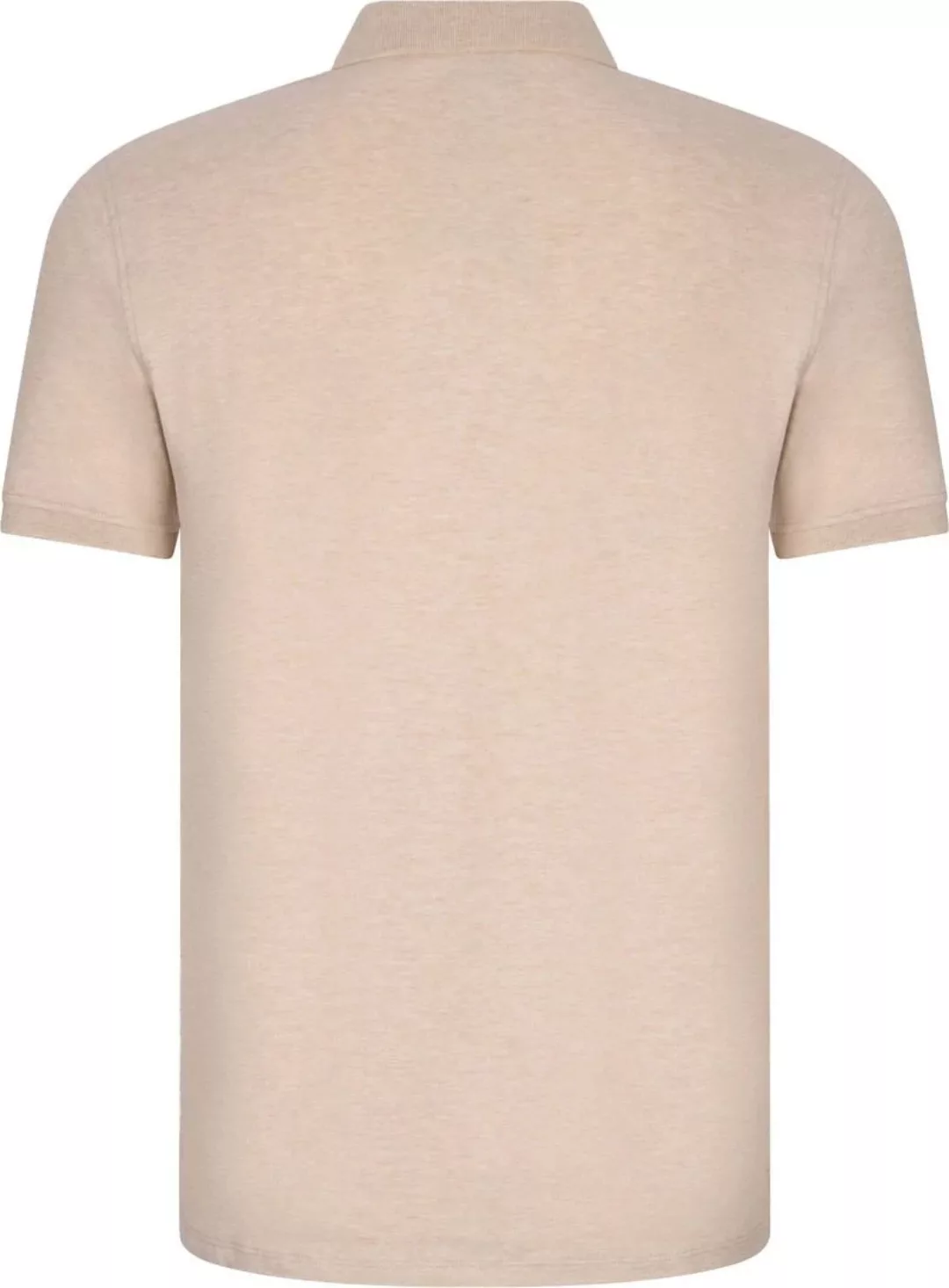 Cavallaro Bavegio Poloshirt Melange Beige - Größe XL günstig online kaufen