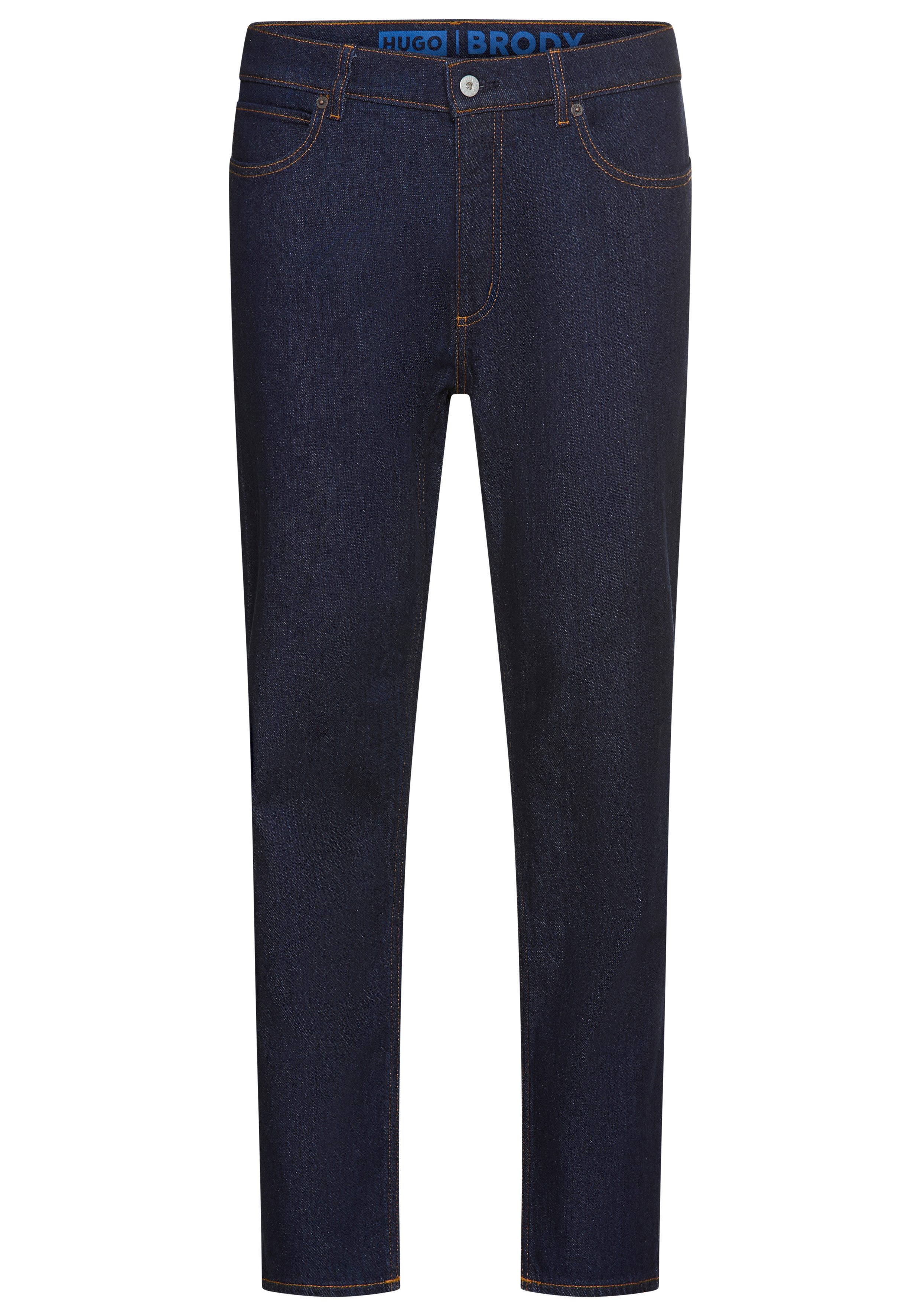HUGO Blue Tapered-fit-Jeans "Brody", mit Stone-washed-Finish günstig online kaufen