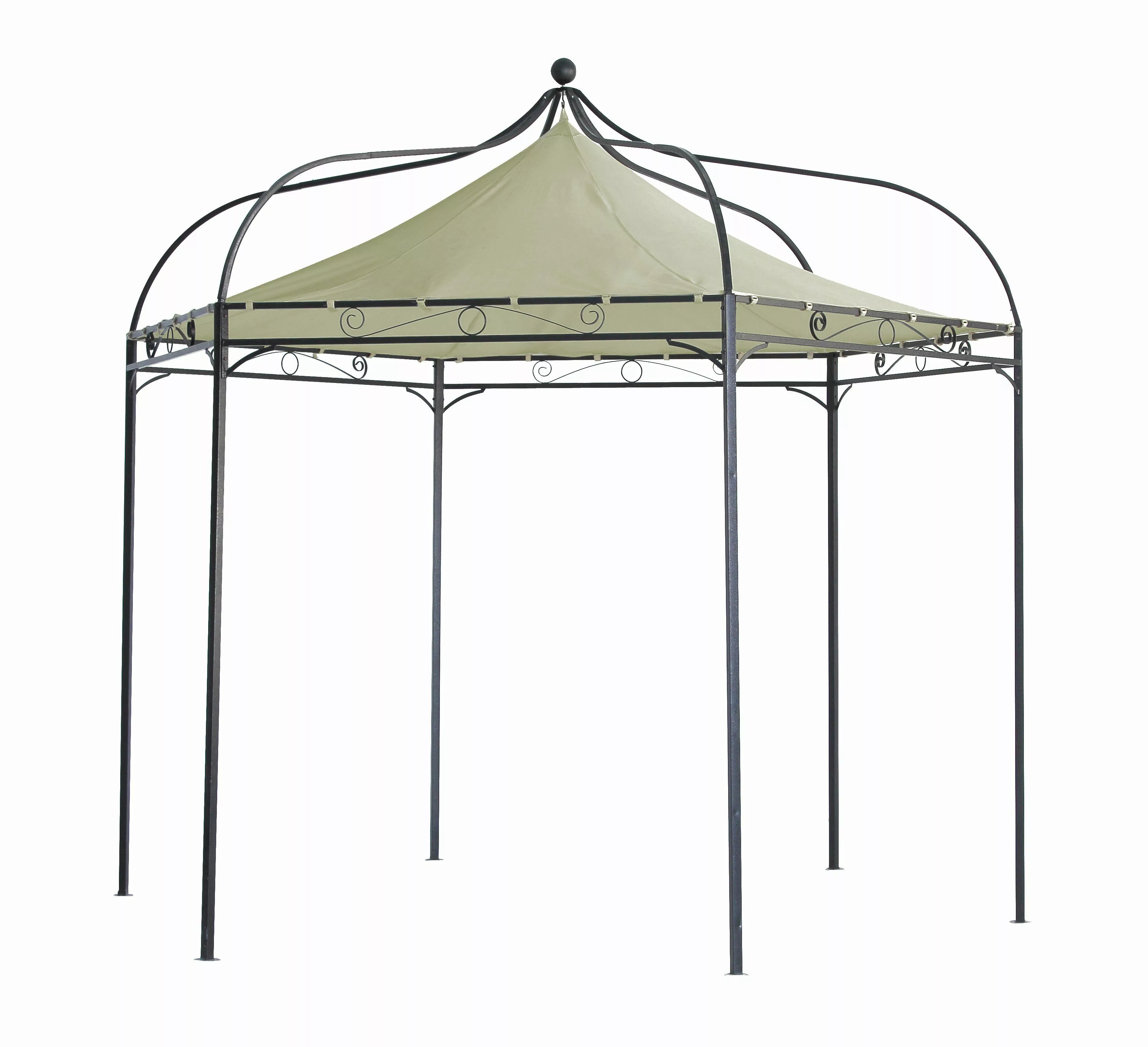 DEGAMO Pavillon MODENA, 6-eckig 320cm, Gestell günstig online kaufen