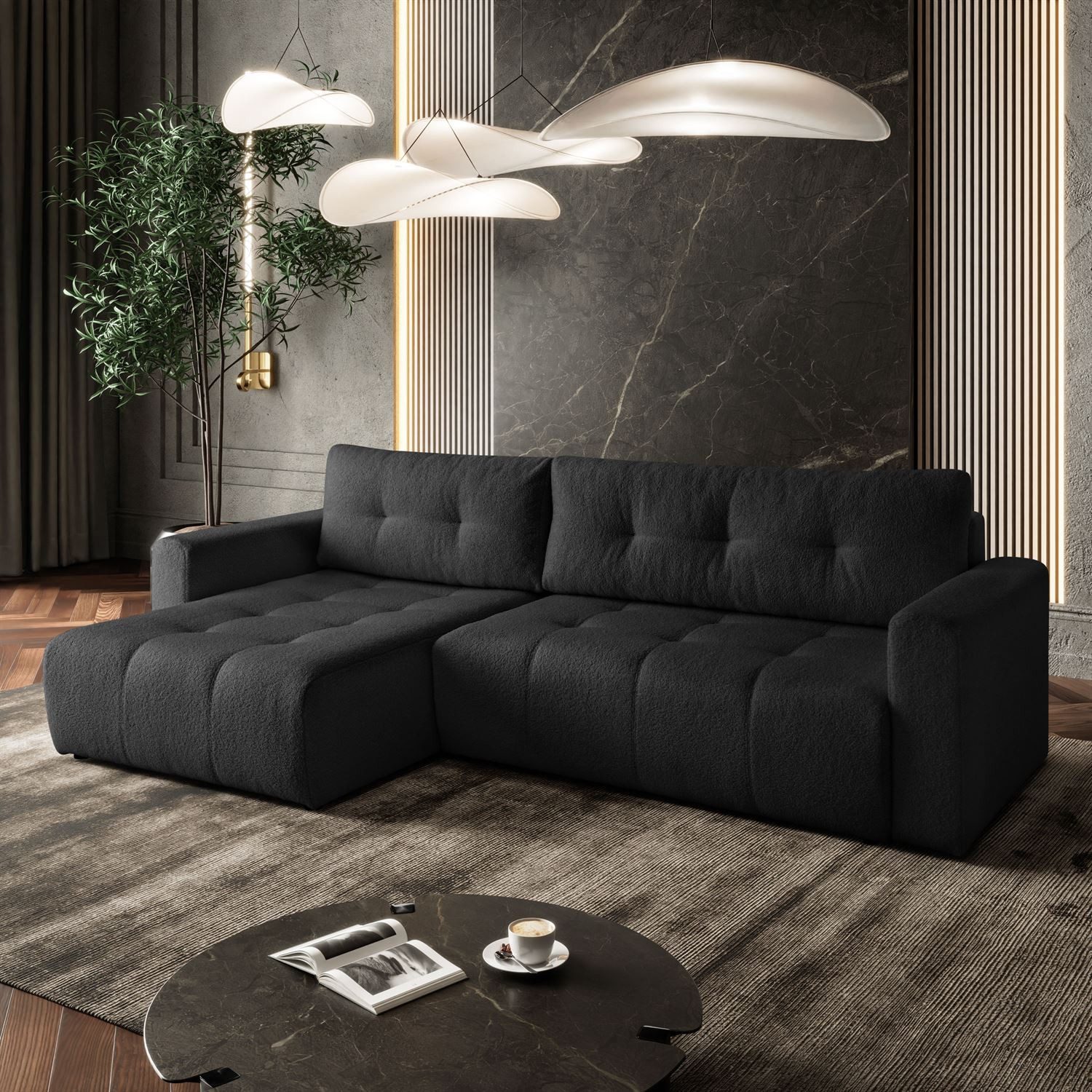 Lookway Ecksofa ASTON L-Form Couch, mit günstig online kaufen