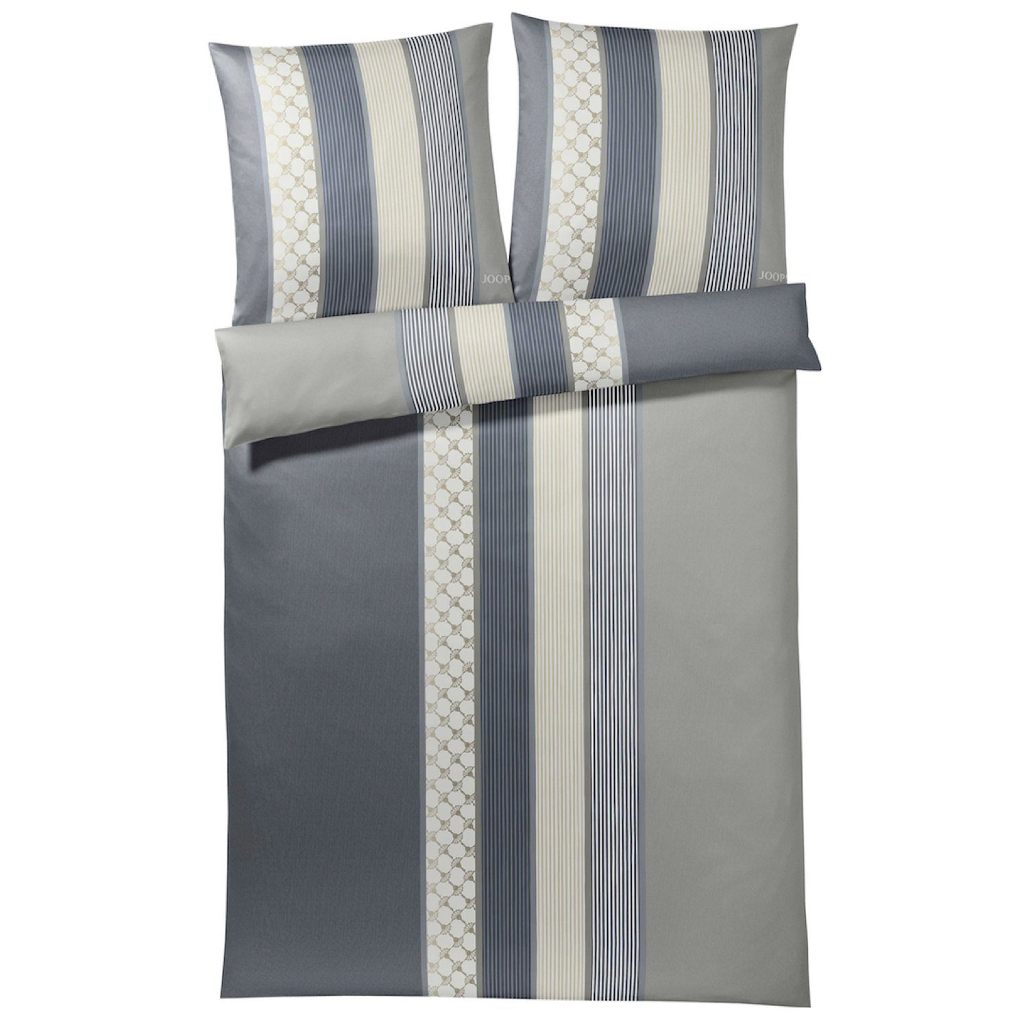 JOOP! Bettwäsche Cornflower Stripes, 100% Baumwolle günstig online kaufen