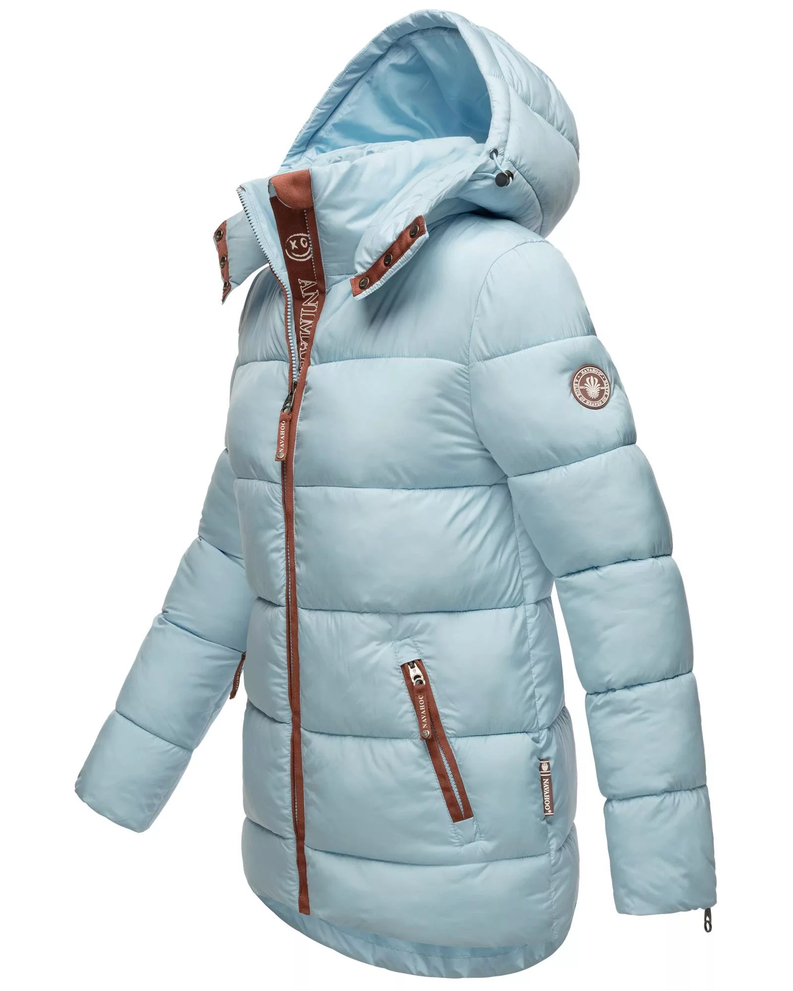 Navahoo Winterjacke "Wattewölkchen", mit Kapuze, Modische Damen Steppjacke günstig online kaufen